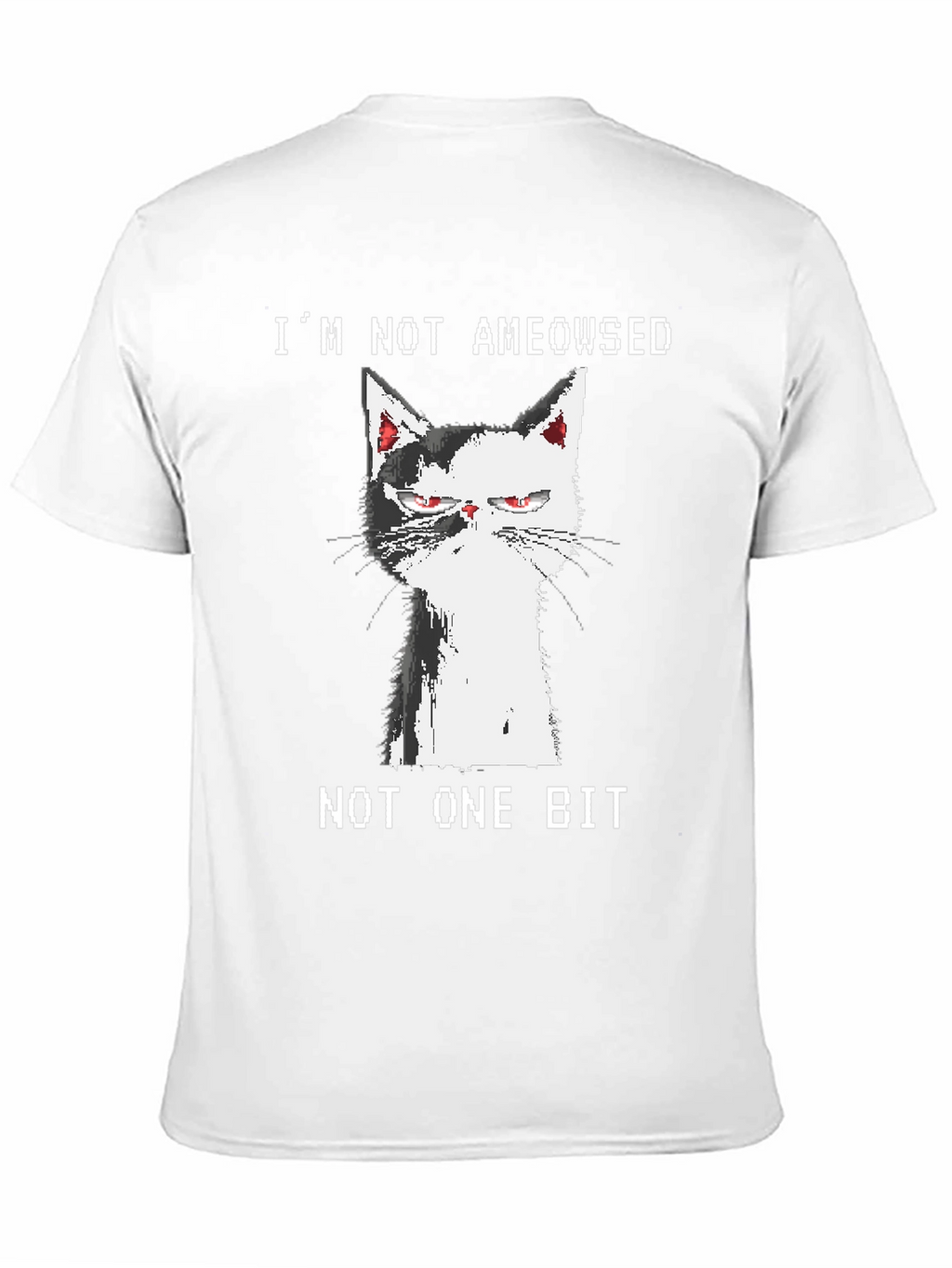 Grumpy Cat Graphic Tee - Im Not Ameowsed