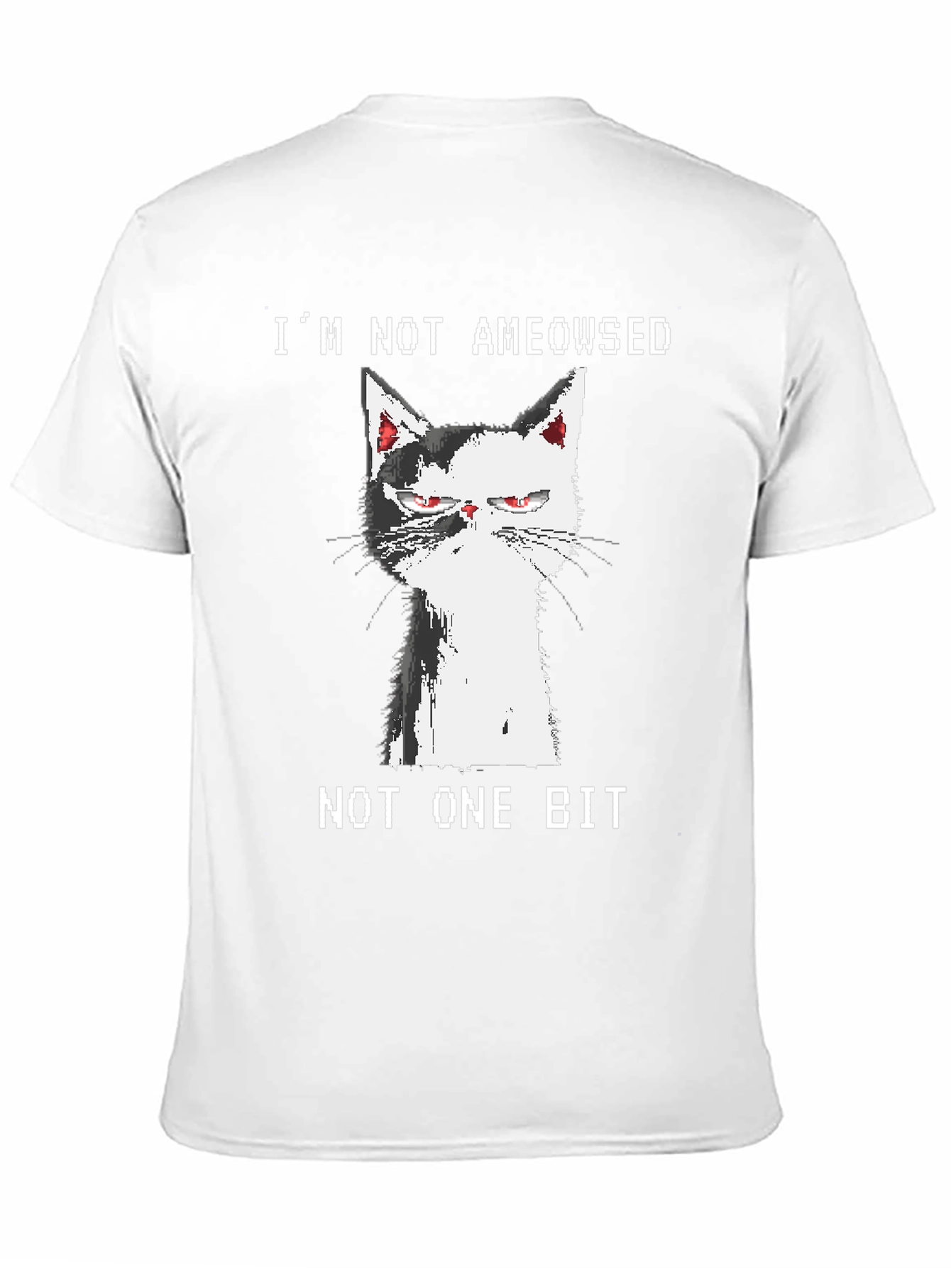 Grumpy Cat Graphic Tee - Im Not Ameowsed