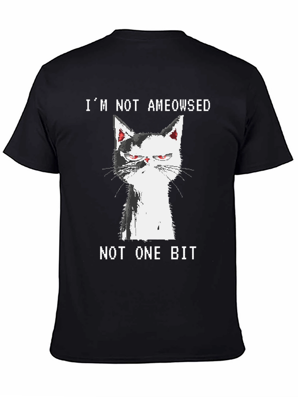 Grumpy Cat Graphic Tee - Im Not Ameowsed