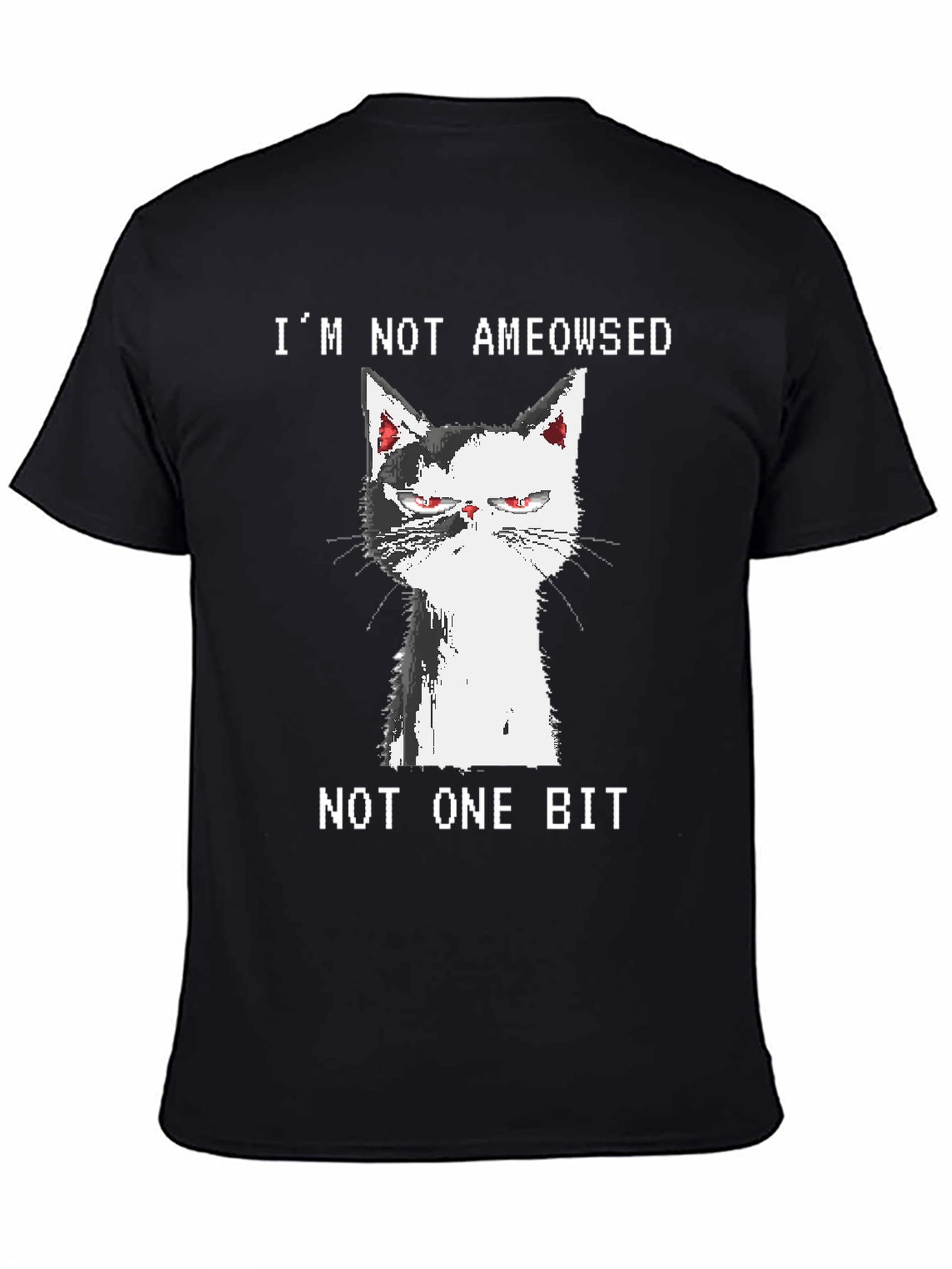 Grumpy Cat Graphic Tee - Im Not Ameowsed