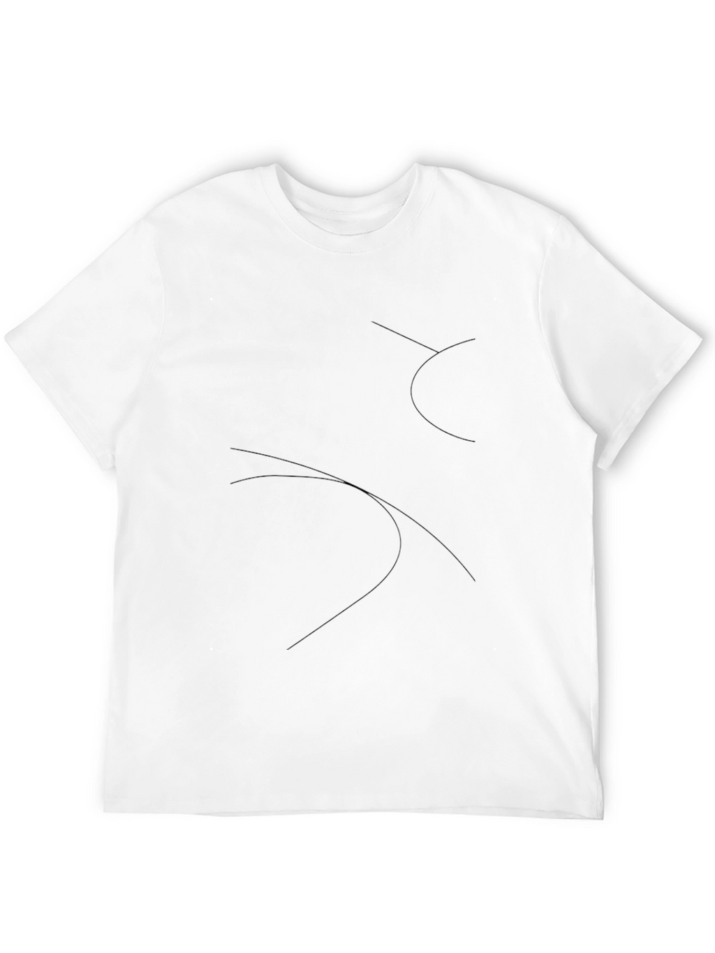 Classic Black Crew Neck T-Shirt for Men