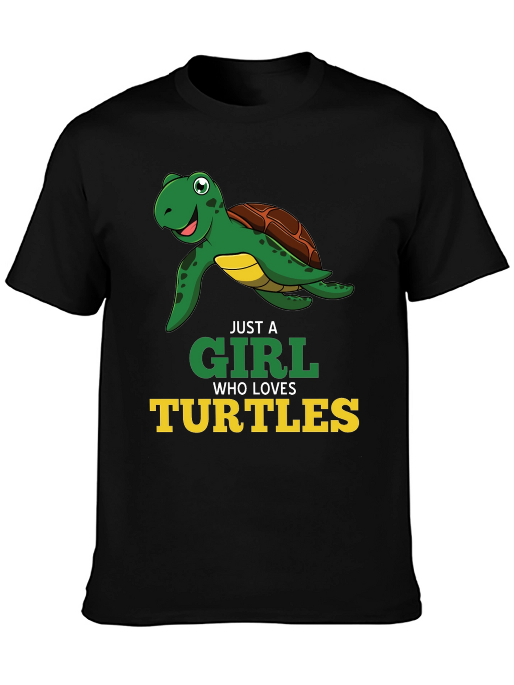 Just A Girl Who Loves Turtles T-Shirt