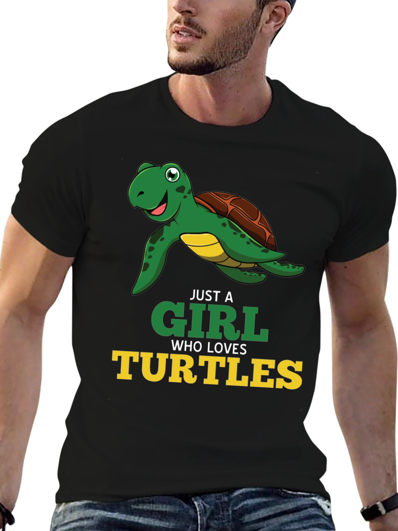 Just A Girl Who Loves Turtles T-Shirt