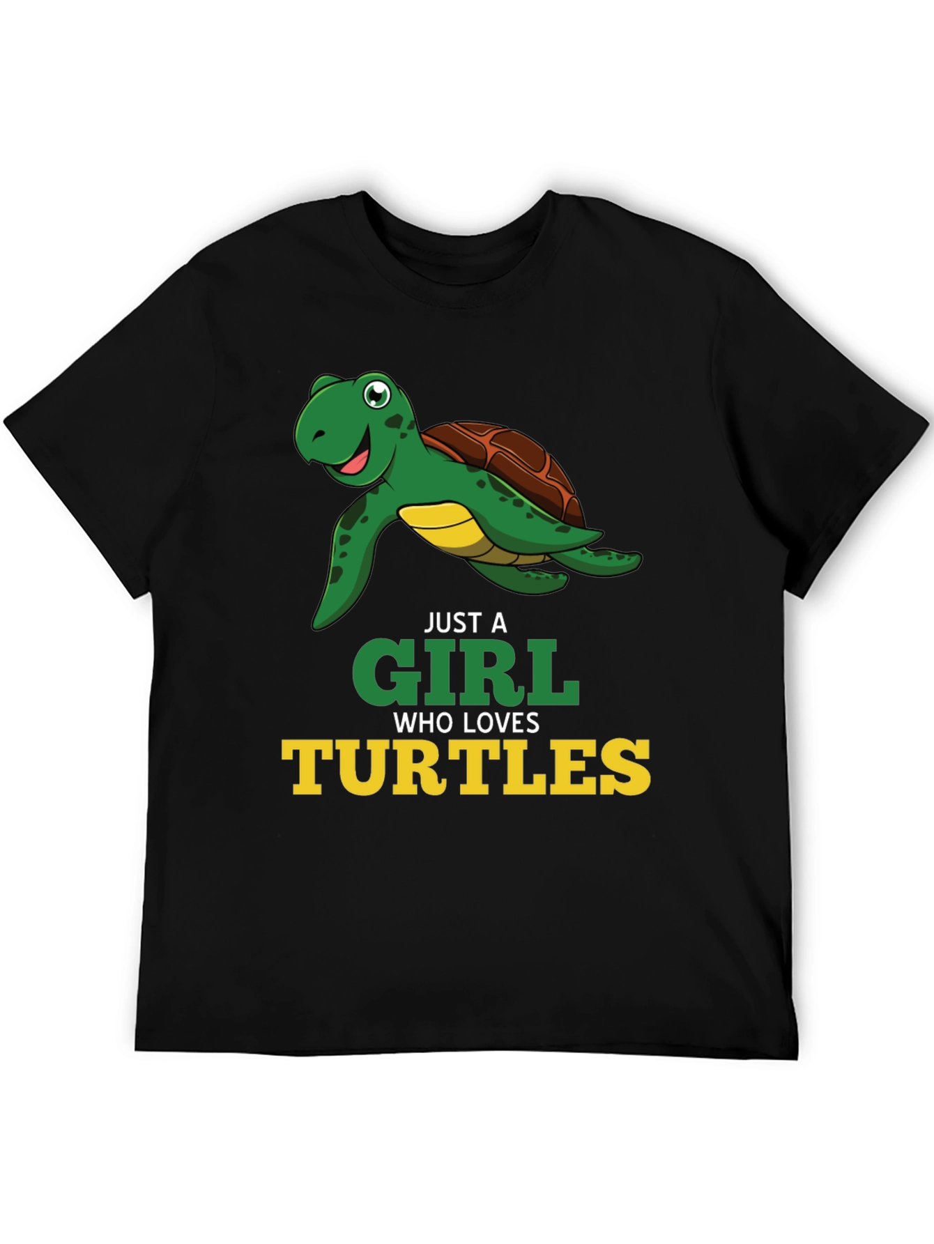 Just A Girl Who Loves Turtles T-Shirt