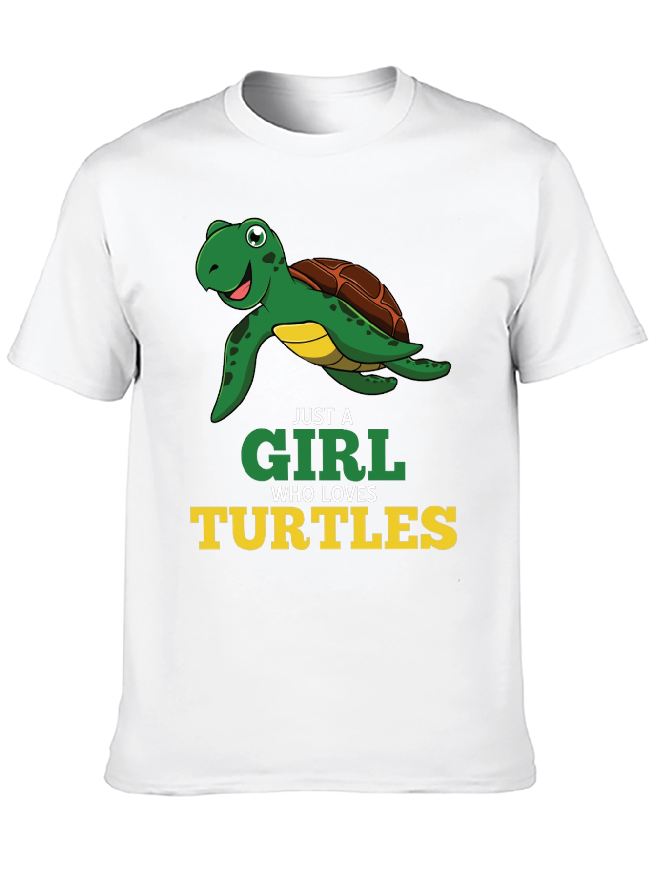 Just A Girl Who Loves Turtles T-Shirt