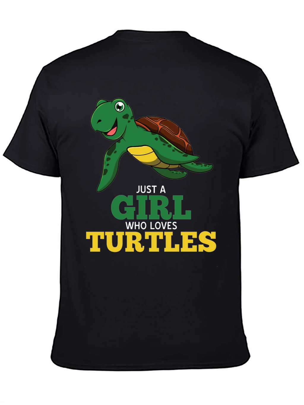 Just A Girl Who Loves Turtles T-Shirt