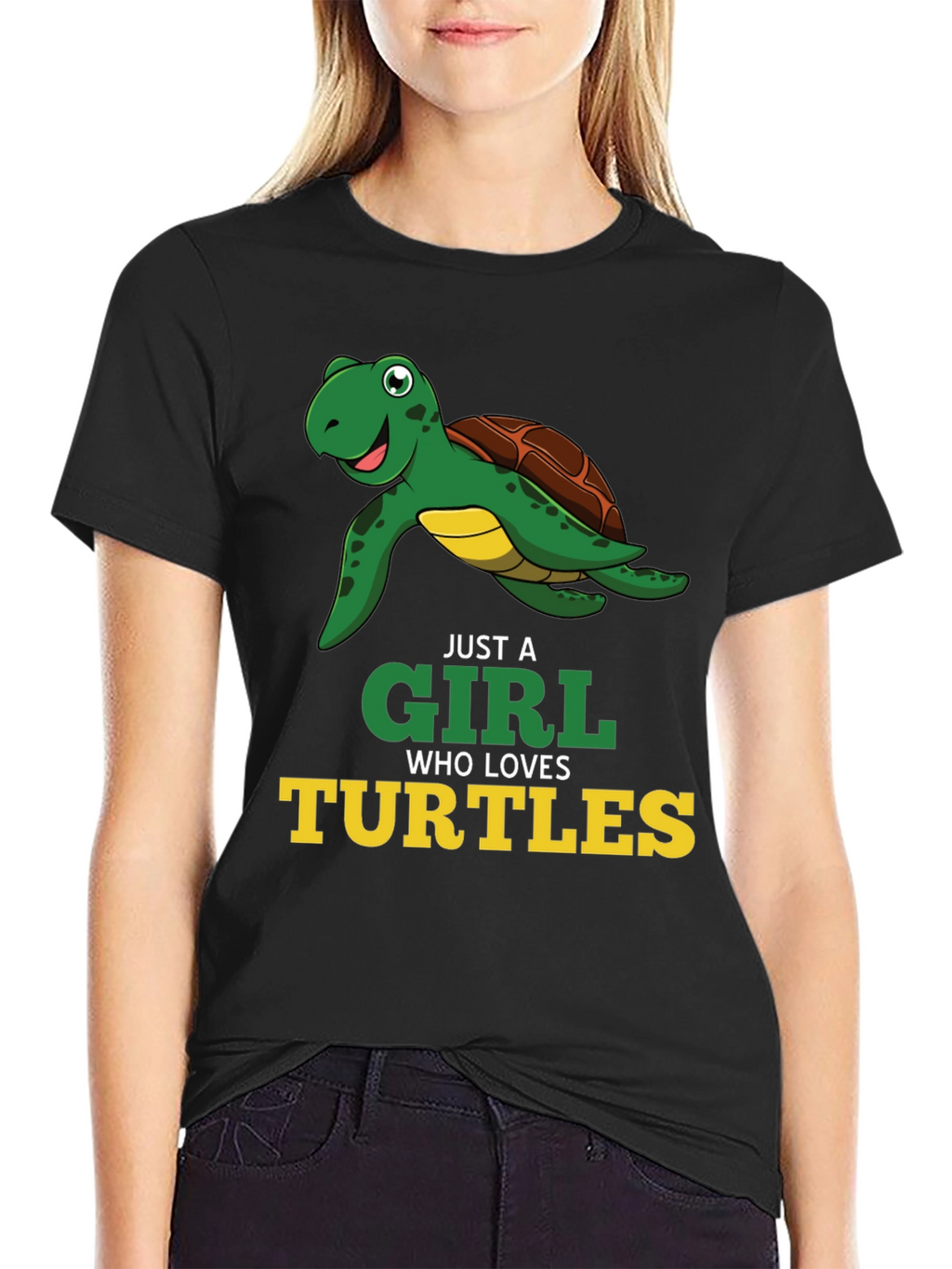Just A Girl Who Loves Turtles T-Shirt