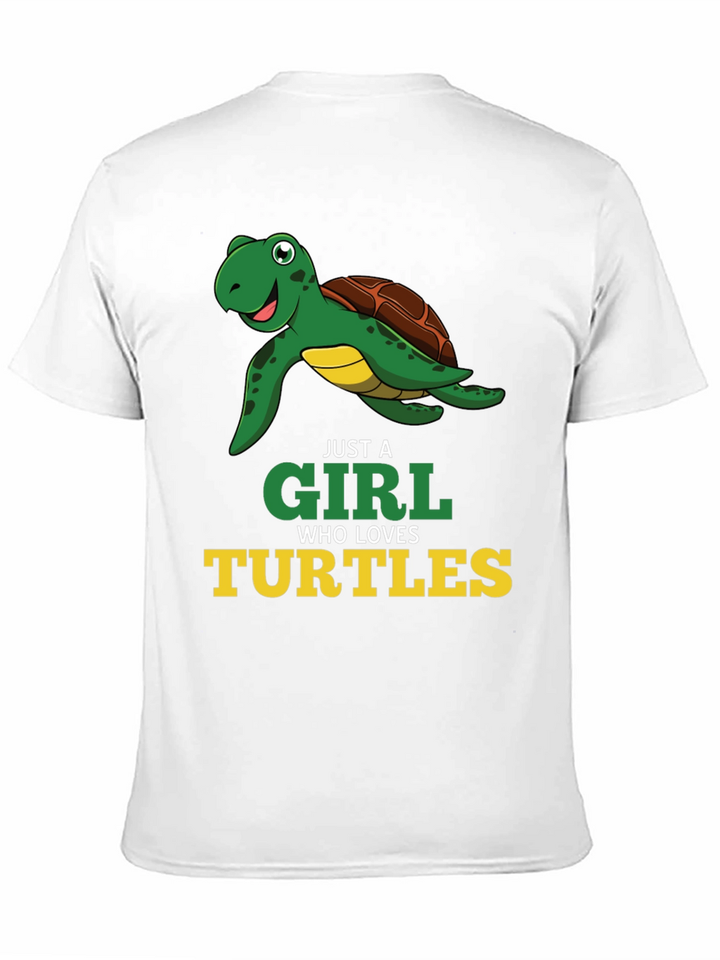 Just A Girl Who Loves Turtles T-Shirt