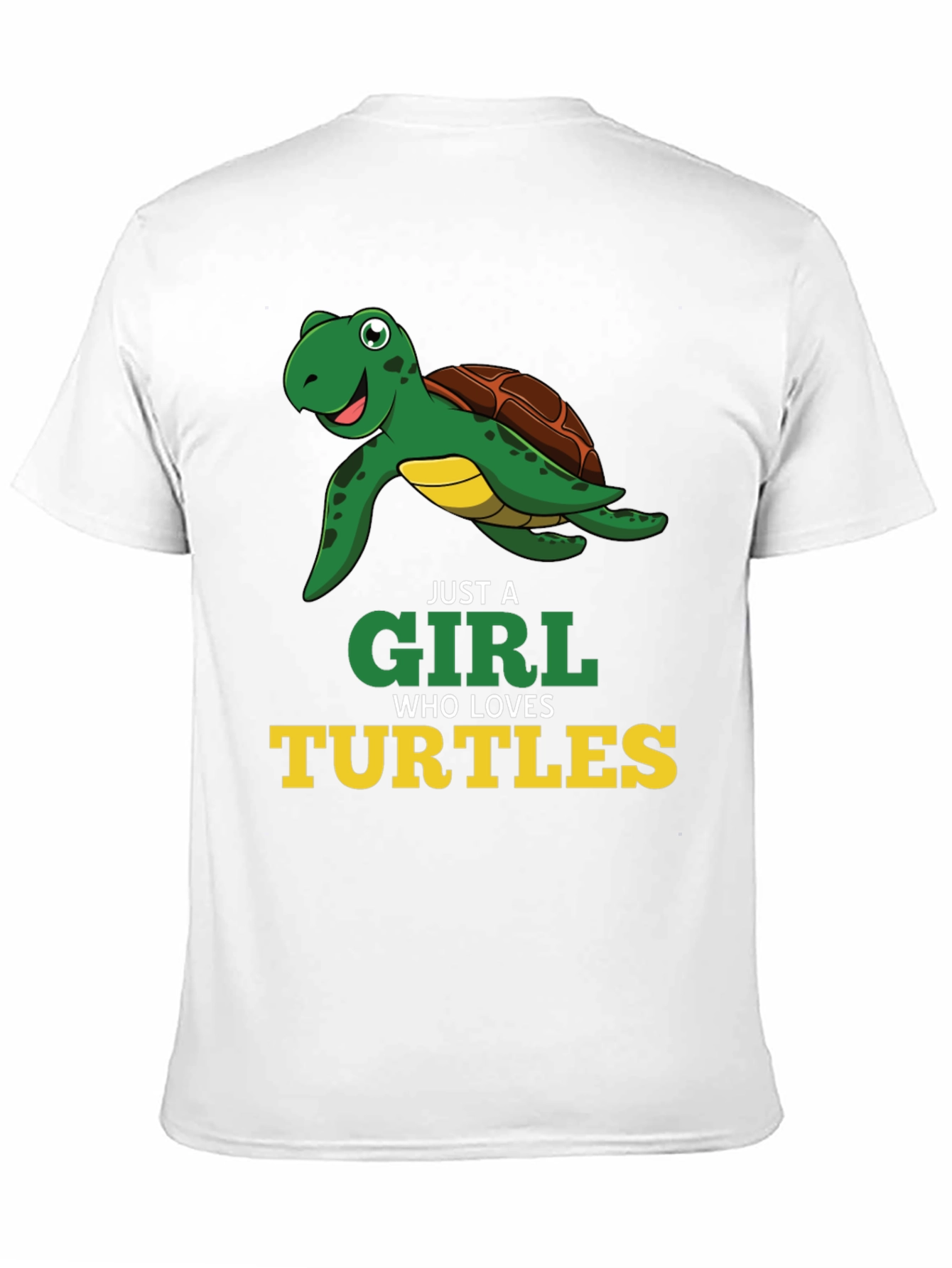 Just A Girl Who Loves Turtles T-Shirt