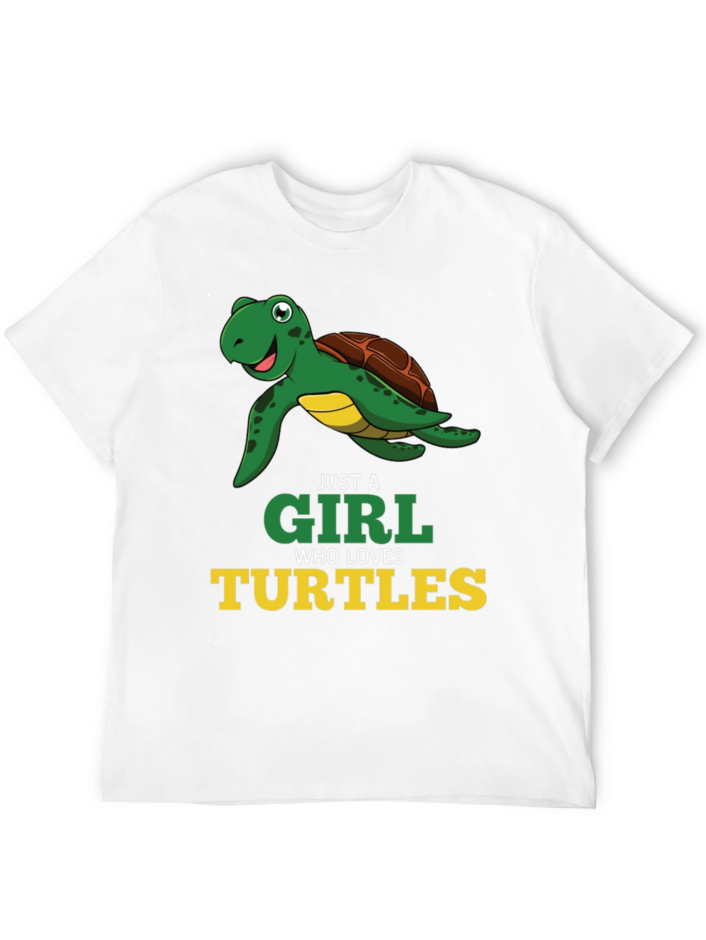 Just A Girl Who Loves Turtles T-Shirt