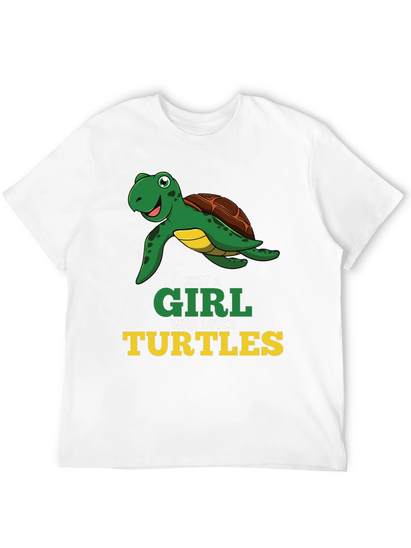 Just A Girl Who Loves Turtles T-Shirt