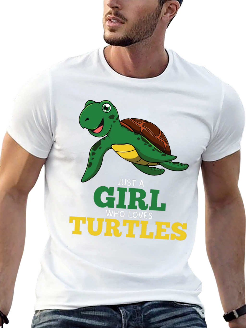 Just A Girl Who Loves Turtles T-Shirt