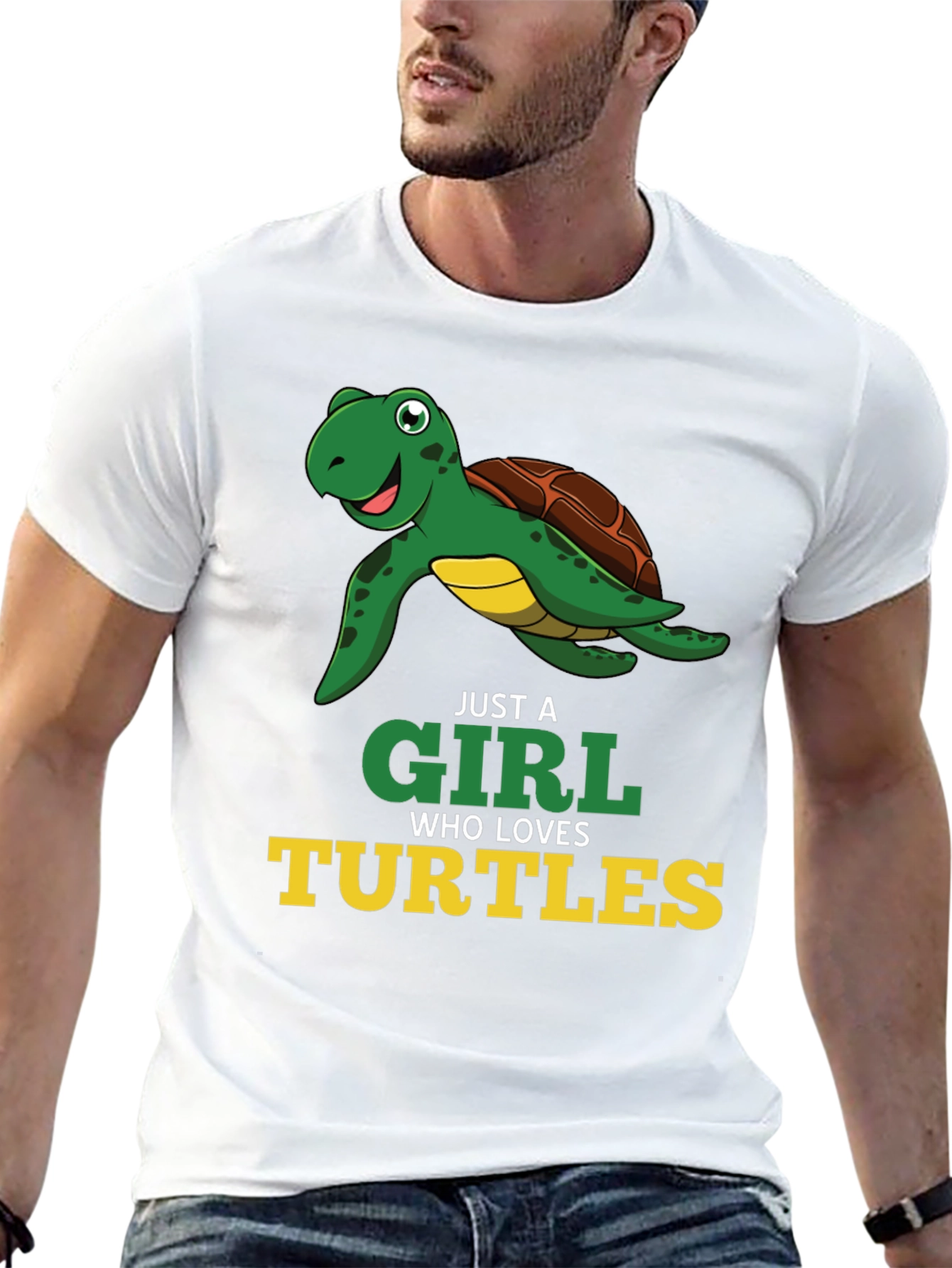 Just A Girl Who Loves Turtles T-Shirt