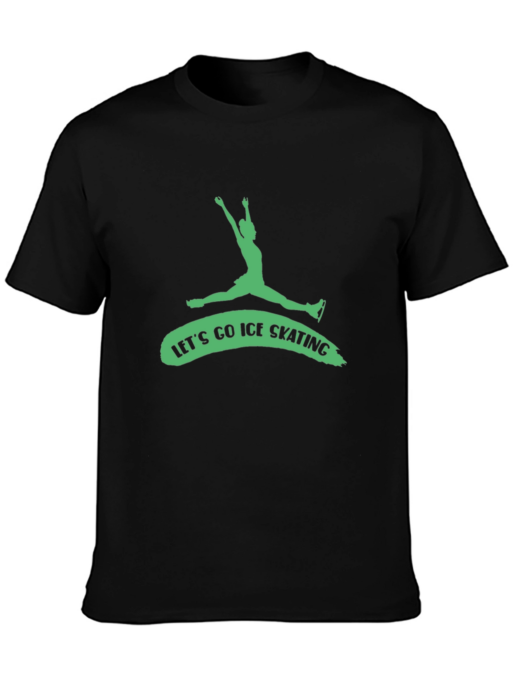 Lets Go Ice Skating Graphic Tee