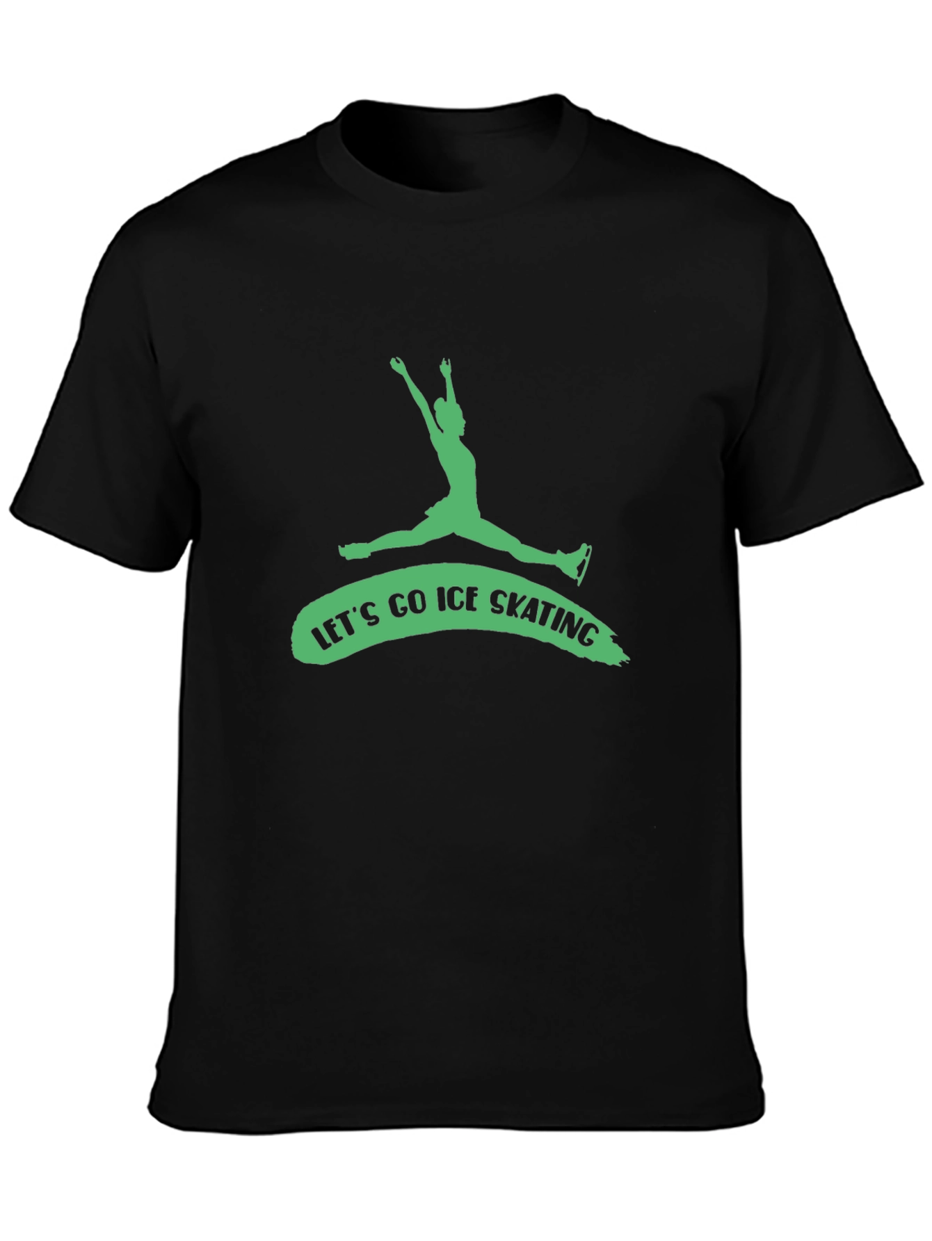 Lets Go Ice Skating Graphic Tee