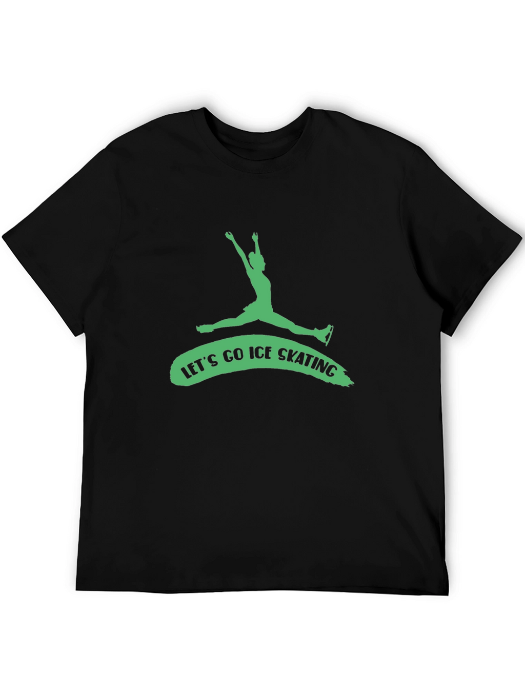 Lets Go Ice Skating Graphic Tee