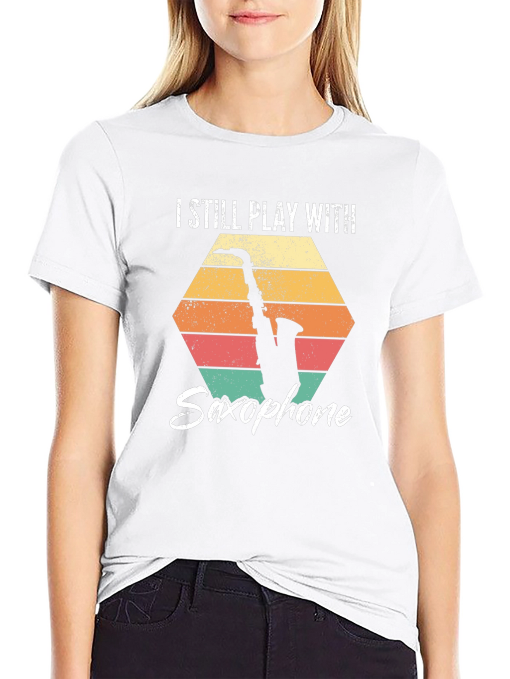 I Still Play With Saxophone Graphic T-Shirt