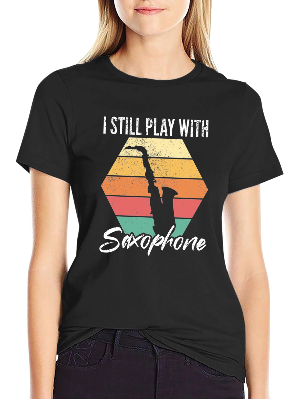 I Still Play With Saxophone Graphic T-Shirt