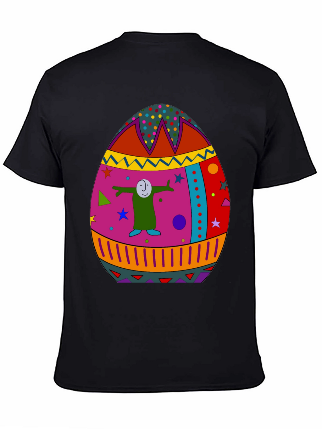 Funky Easter Egg T-Shirt