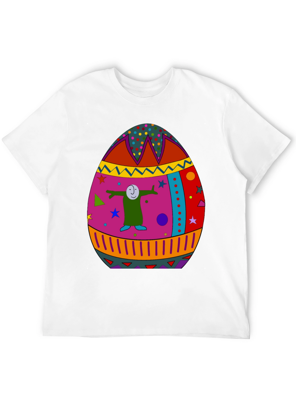 Funky Easter Egg T-Shirt