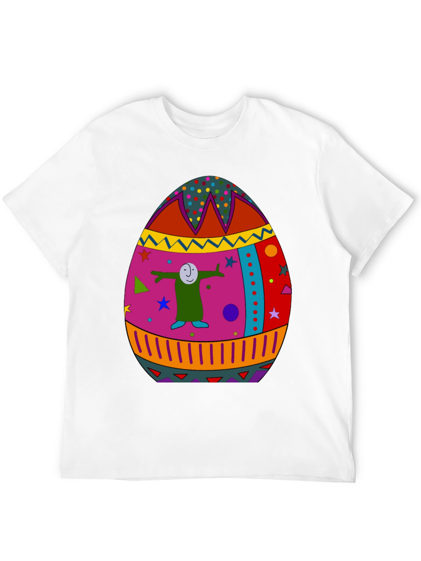 Funky Easter Egg T-Shirt