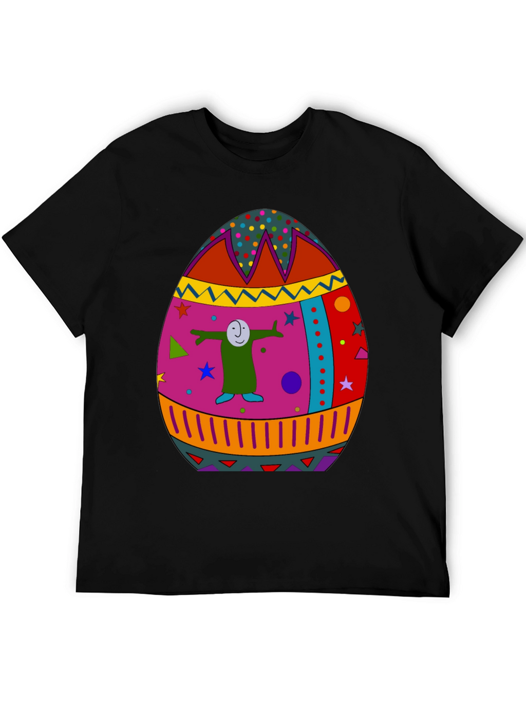 Funky Easter Egg T-Shirt