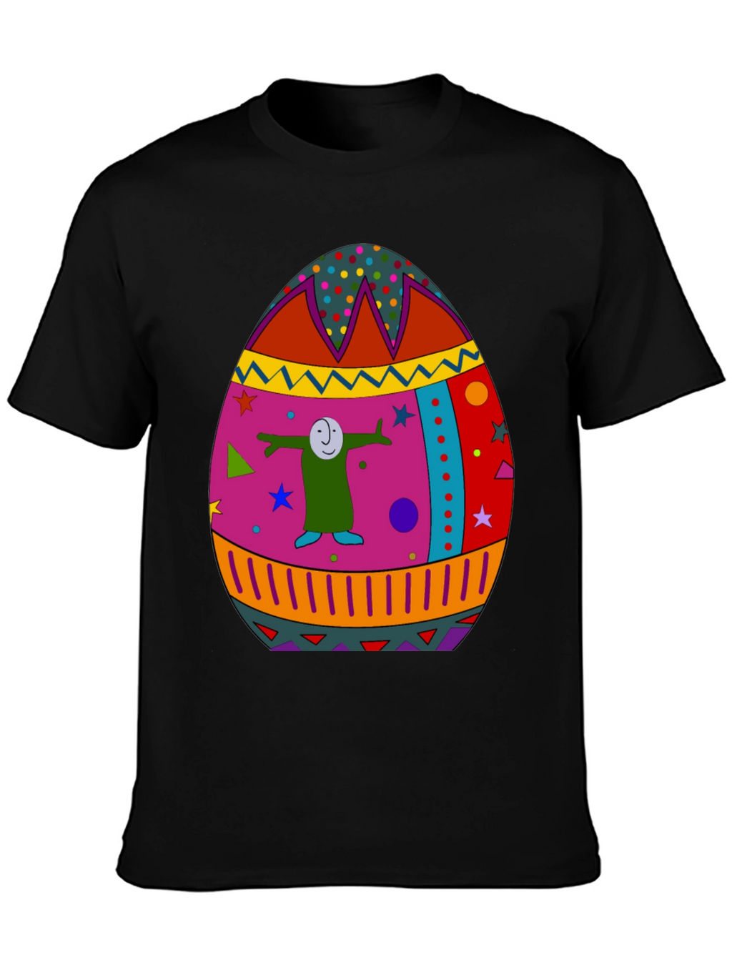 Funky Easter Egg T-Shirt