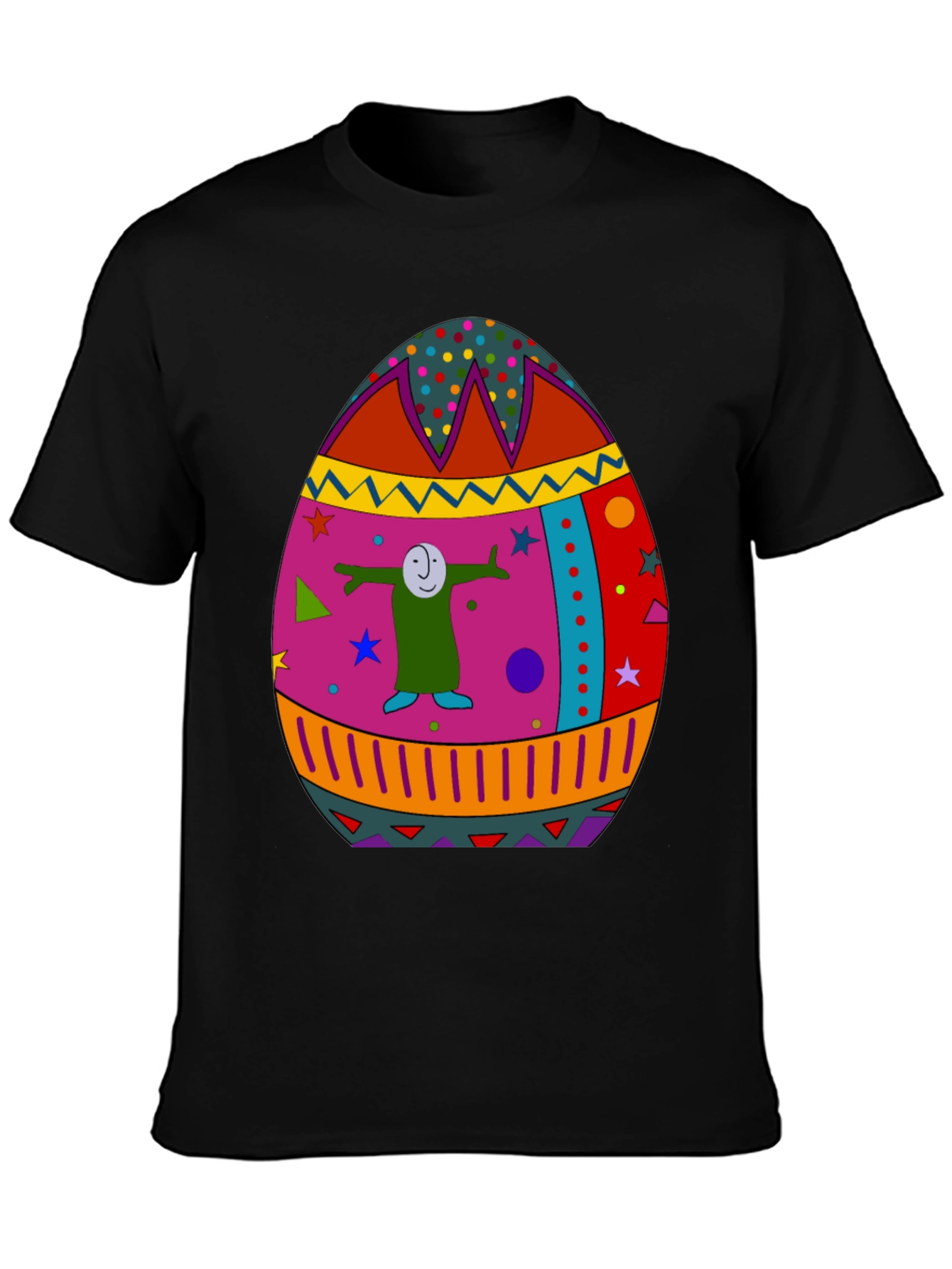 Funky Easter Egg T-Shirt