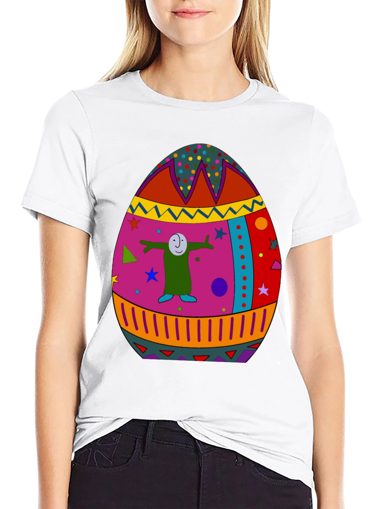 Funky Easter Egg T-Shirt