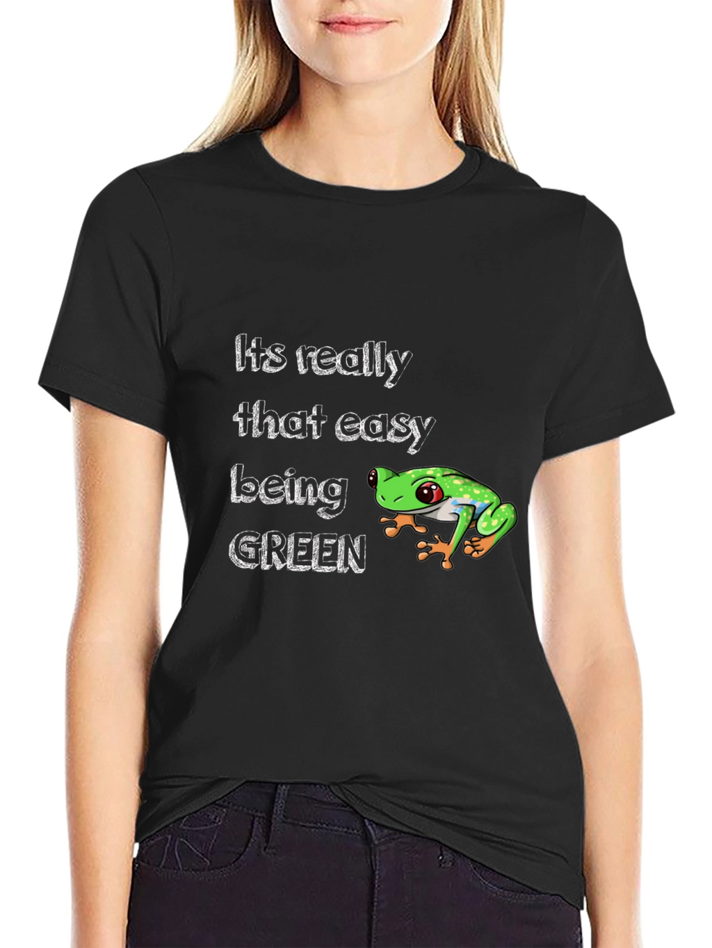 Its Easy Being Green Frog T-Shirt