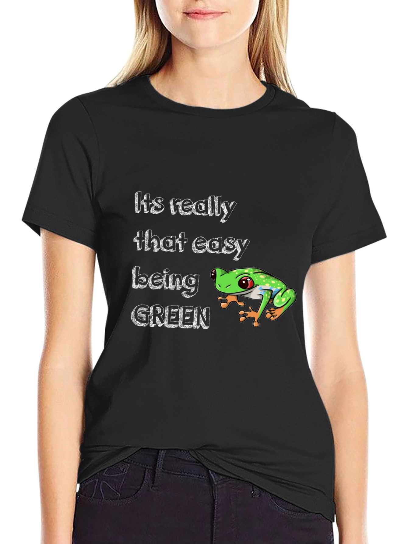 Its Easy Being Green Frog T-Shirt