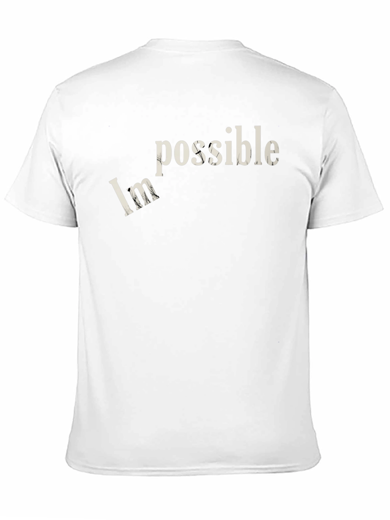 Motivational Impossible Graphic T-Shirt