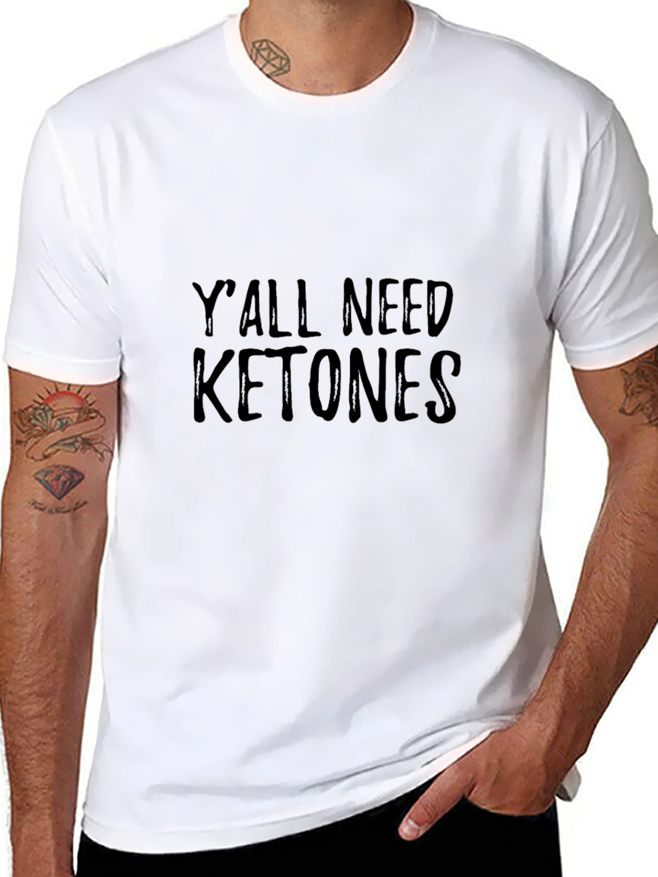 Yall Need Ketones T-Shirt - Funny Keto Diet Tee