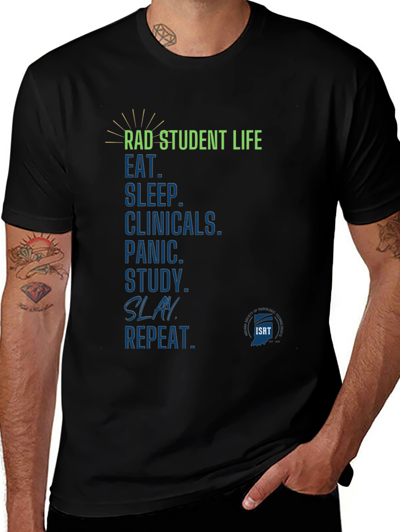 Rad Student Life T-Shirt - Radiography Student Tee