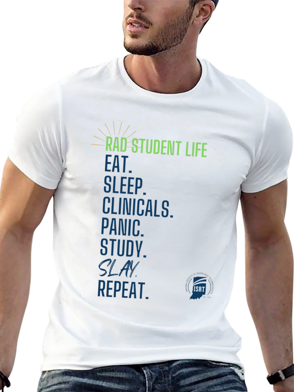 Rad Student Life T-Shirt - Radiography Student Tee
