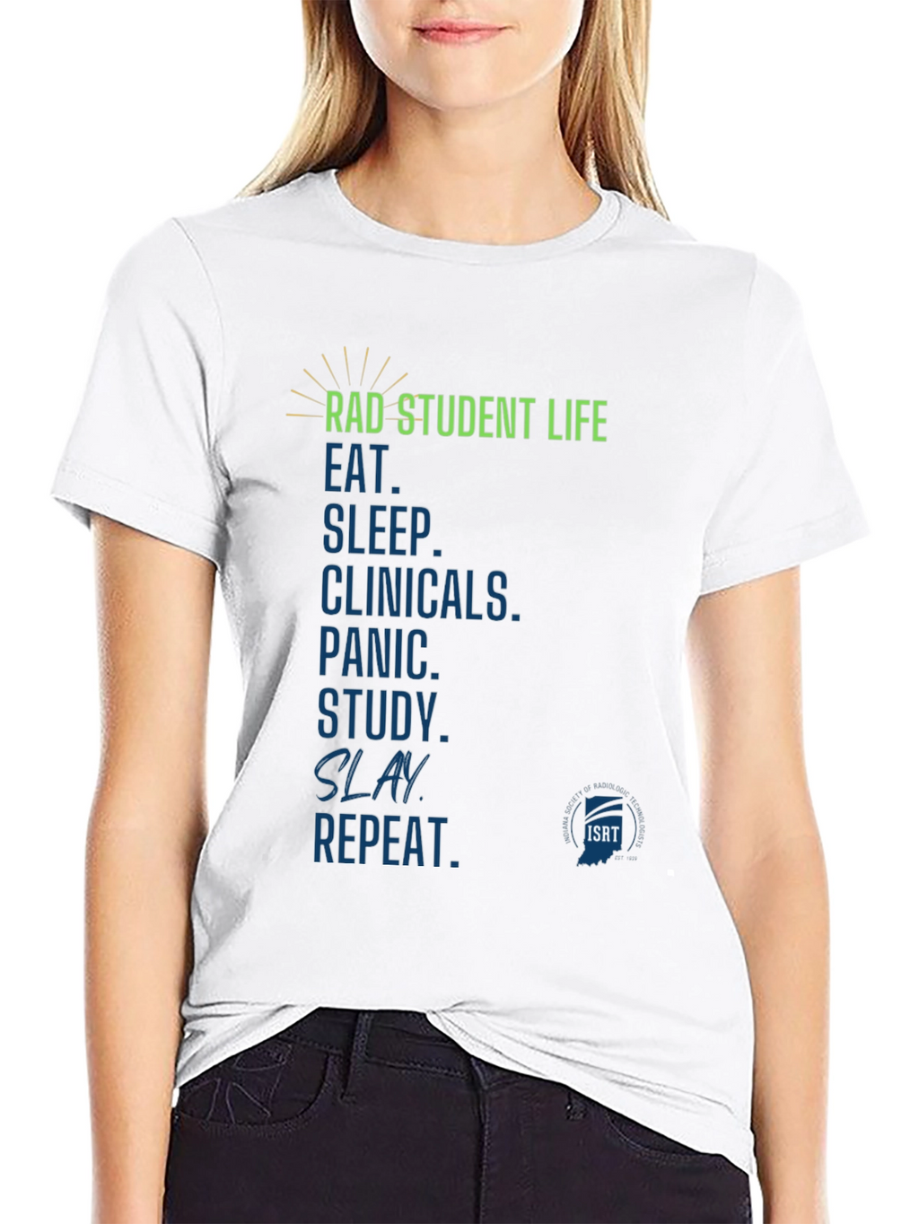 Rad Student Life T-Shirt - Radiography Student Tee