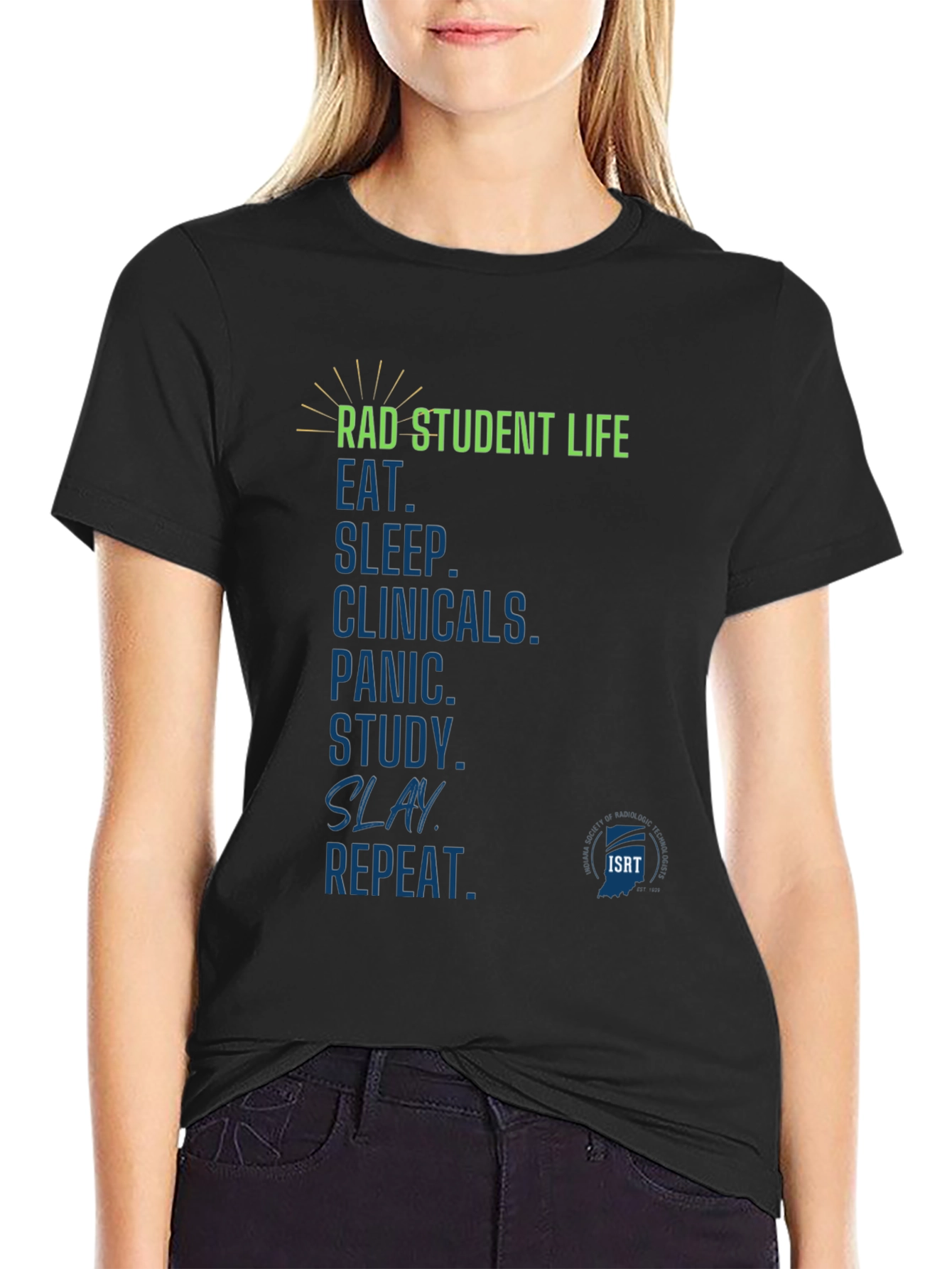 Rad Student Life T-Shirt - Radiography Student Tee