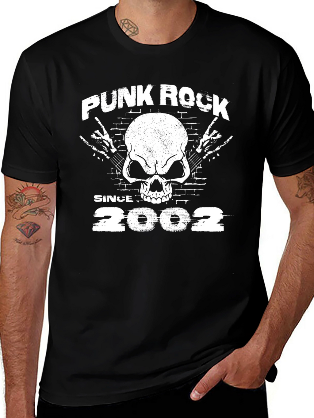 Punk Rock Since 2002 Graphic T-Shirt