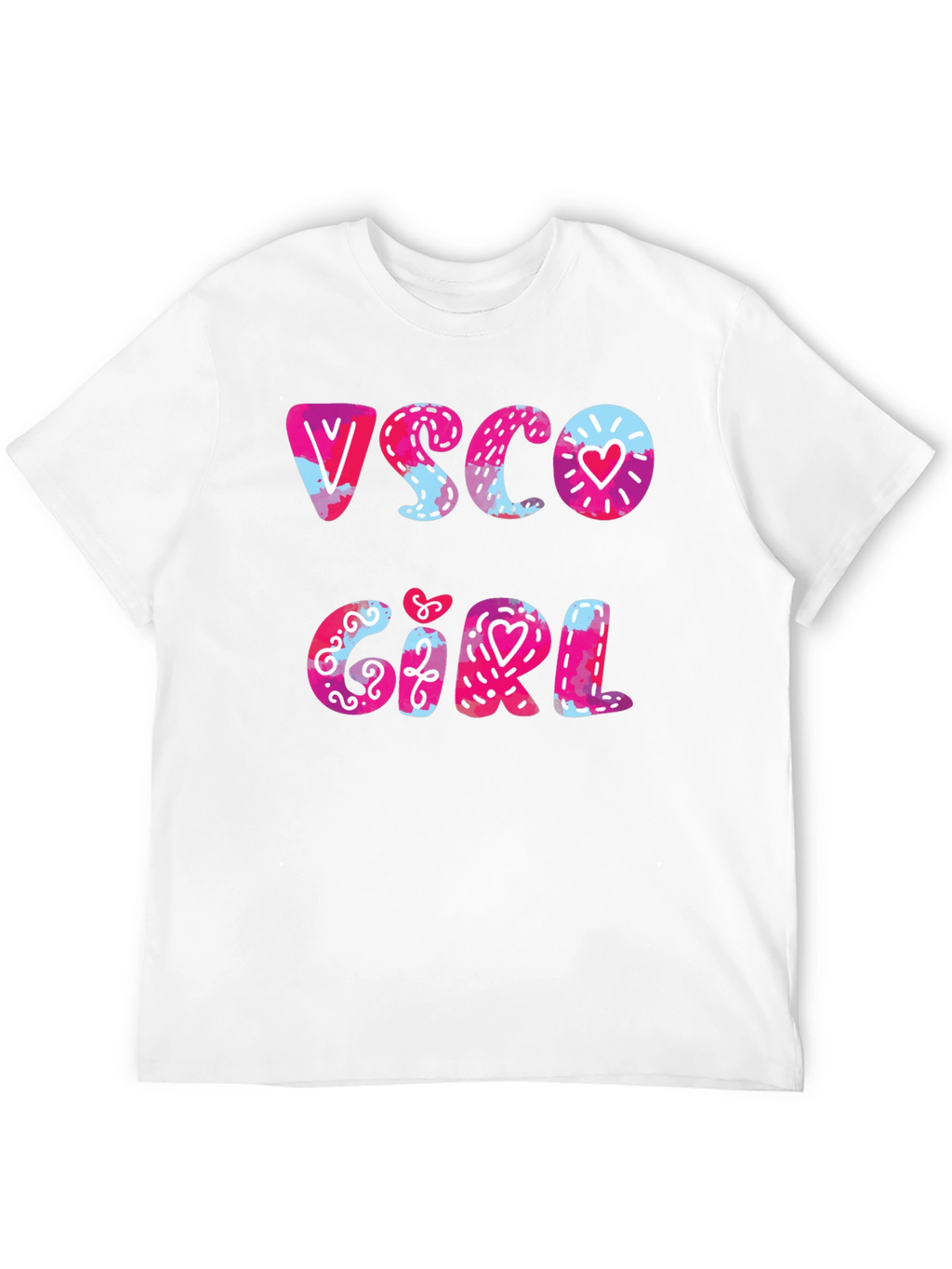 VSCO Girl T-Shirt - Trendy Graphic Tee