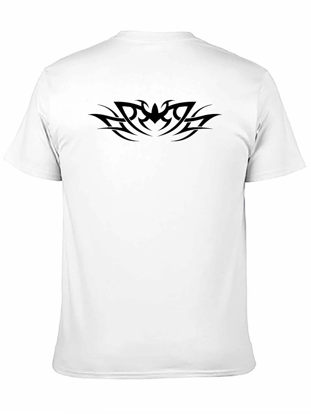 Mens Black Tribal Graphic Tee