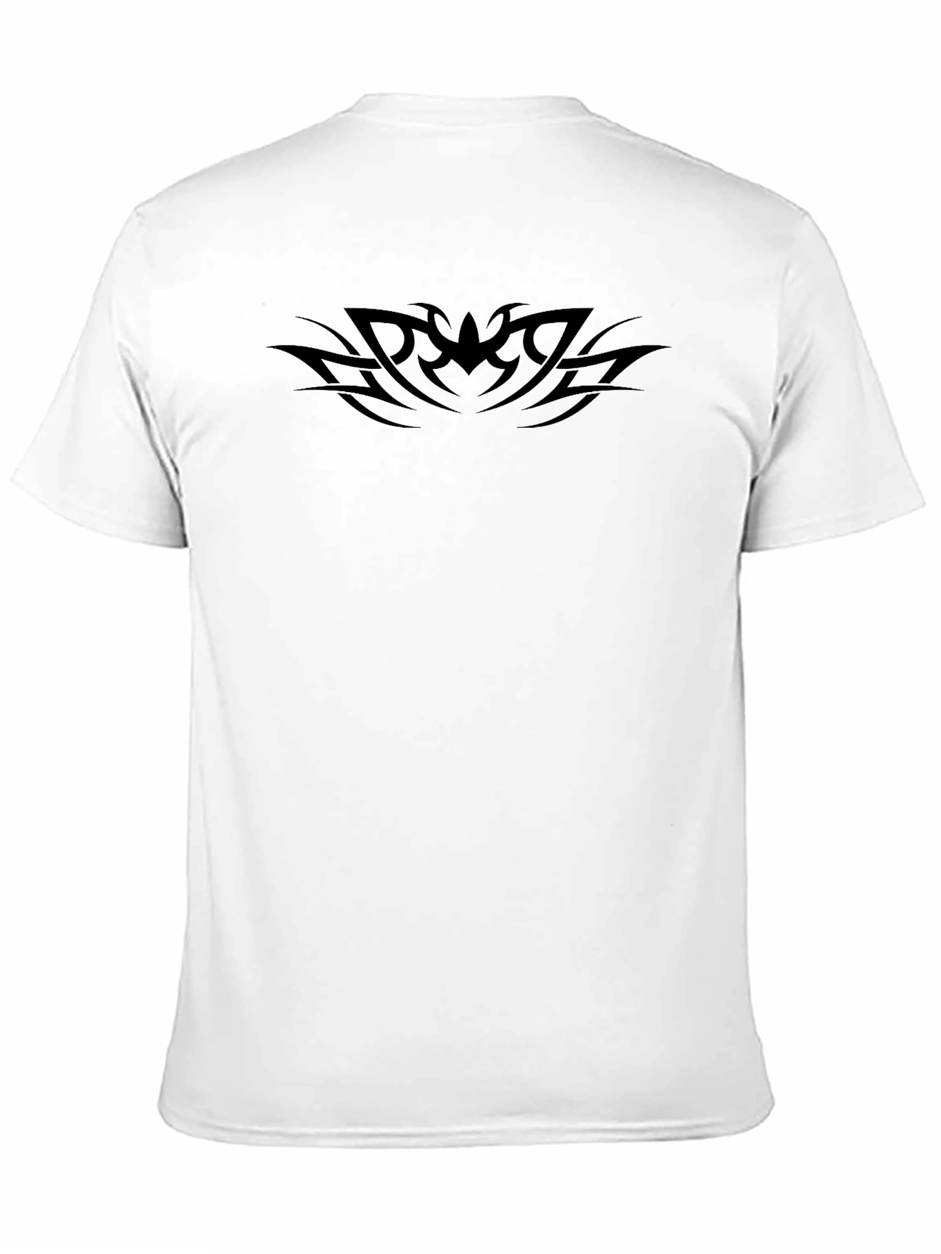 Mens Black Tribal Graphic Tee