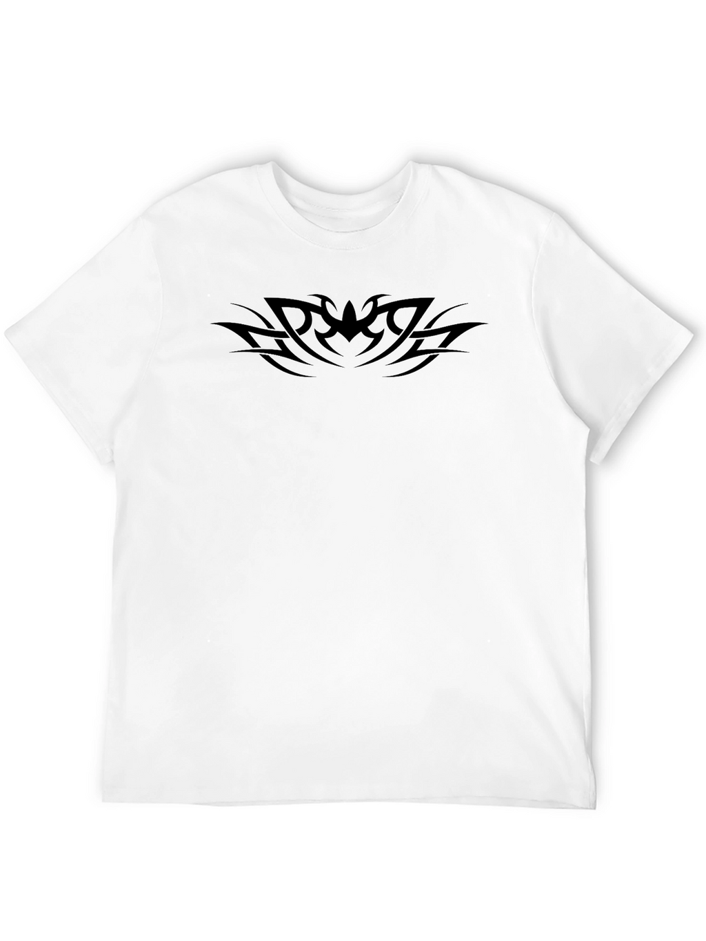 Mens Black Tribal Graphic Tee