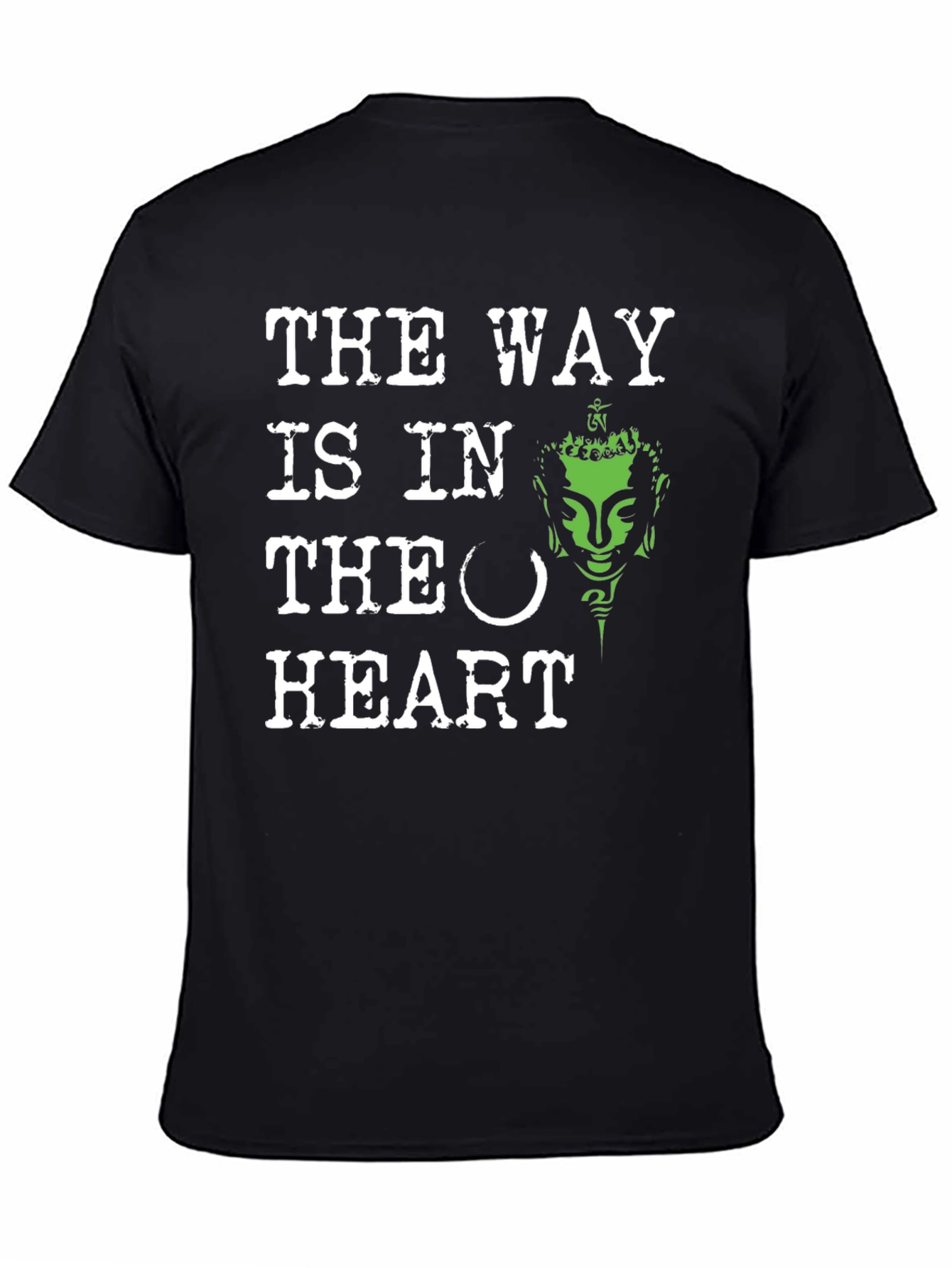 The Way Is In The Heart Buddha Graphic Tee