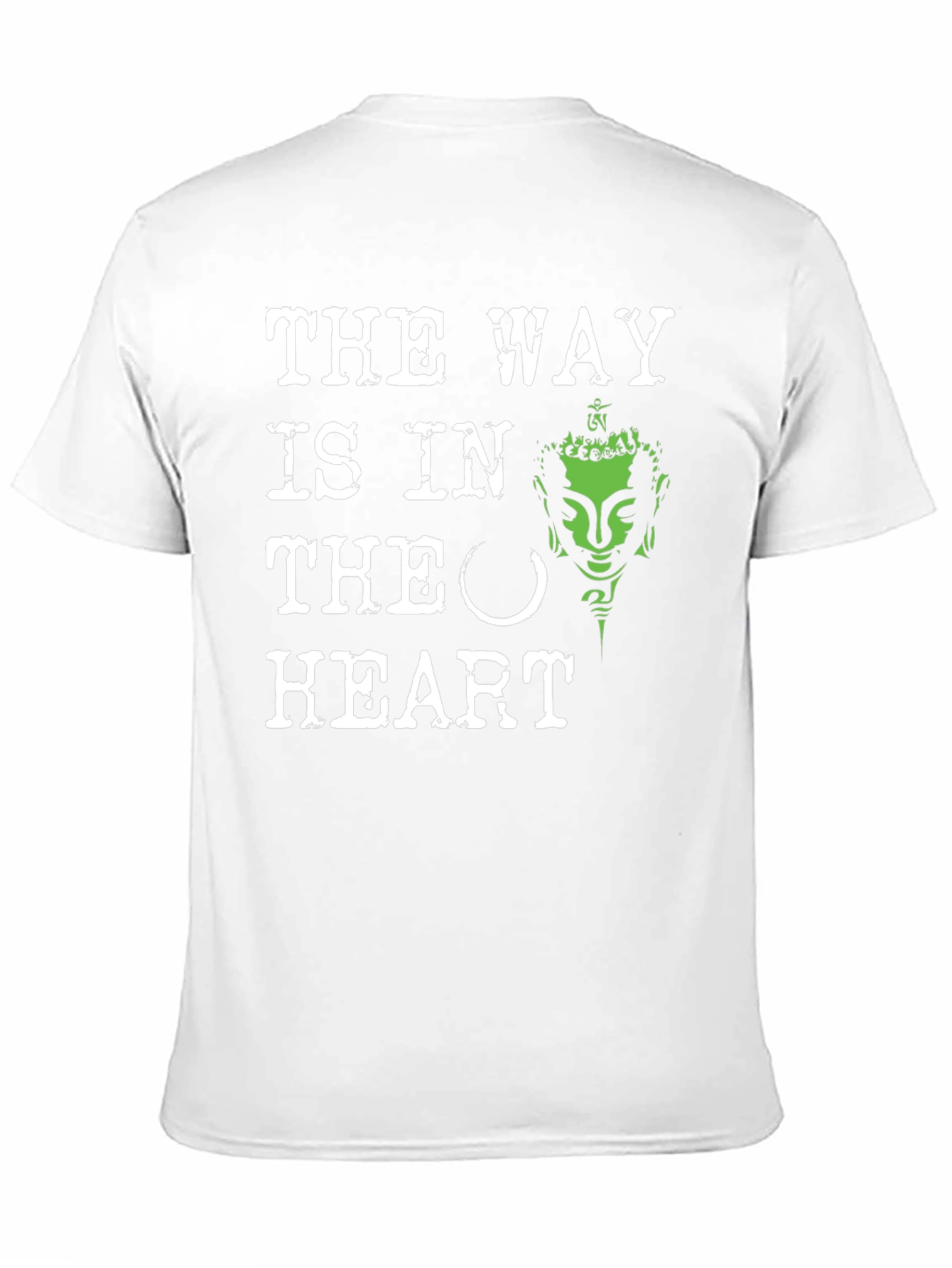 The Way Is In The Heart Buddha Graphic Tee