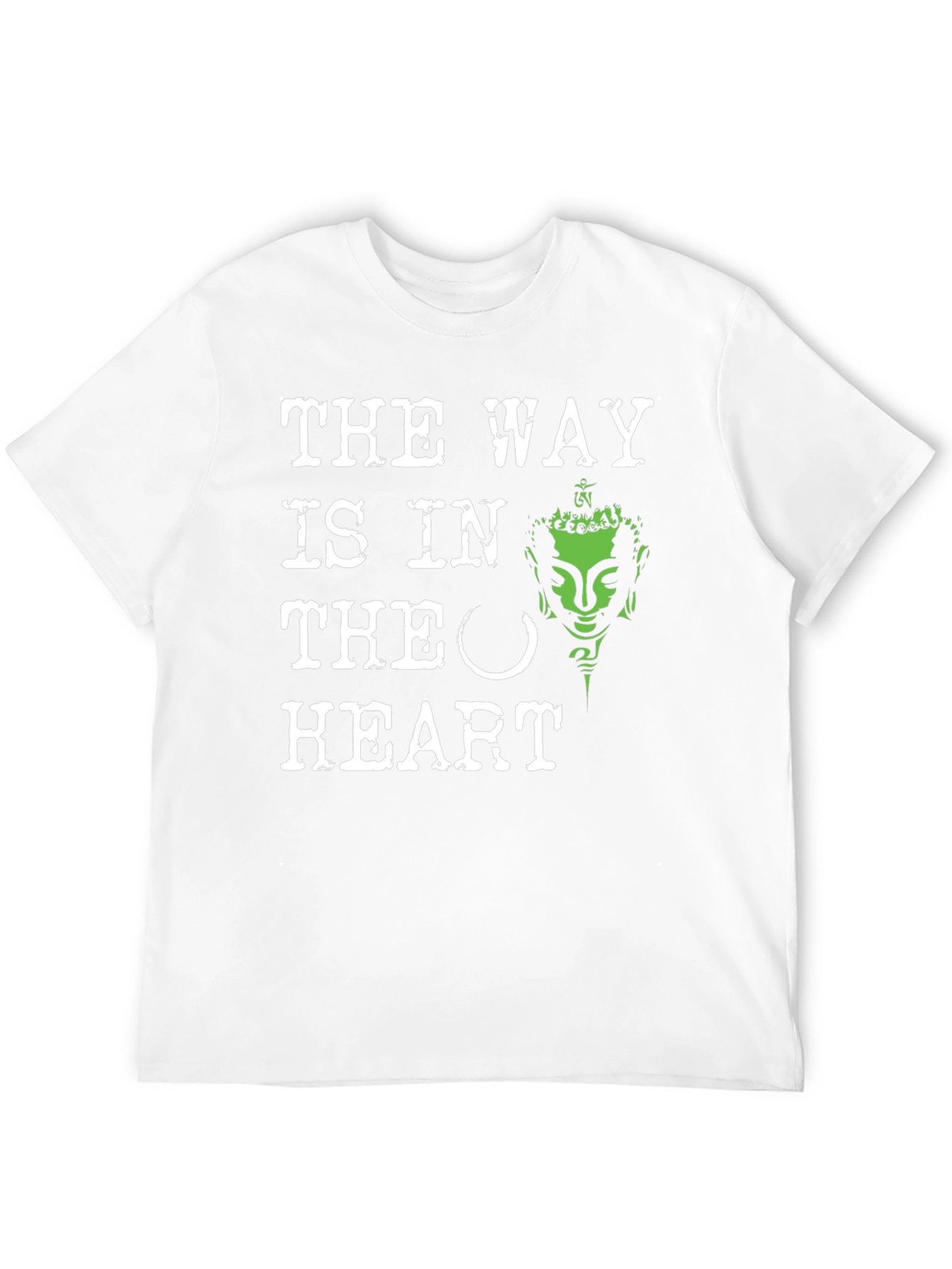 The Way Is In The Heart Buddha Graphic Tee