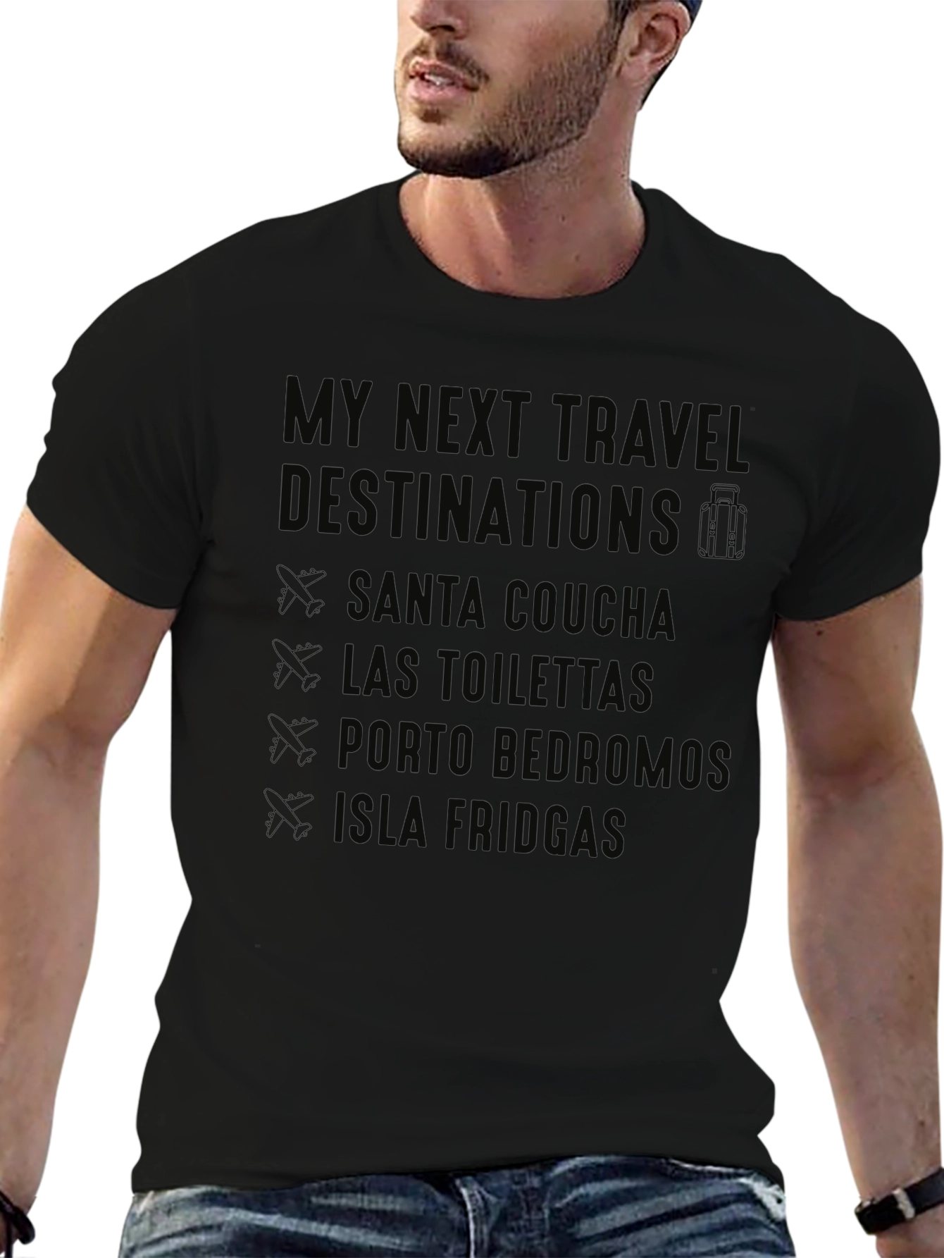 Funny Travel Destination T-Shirt