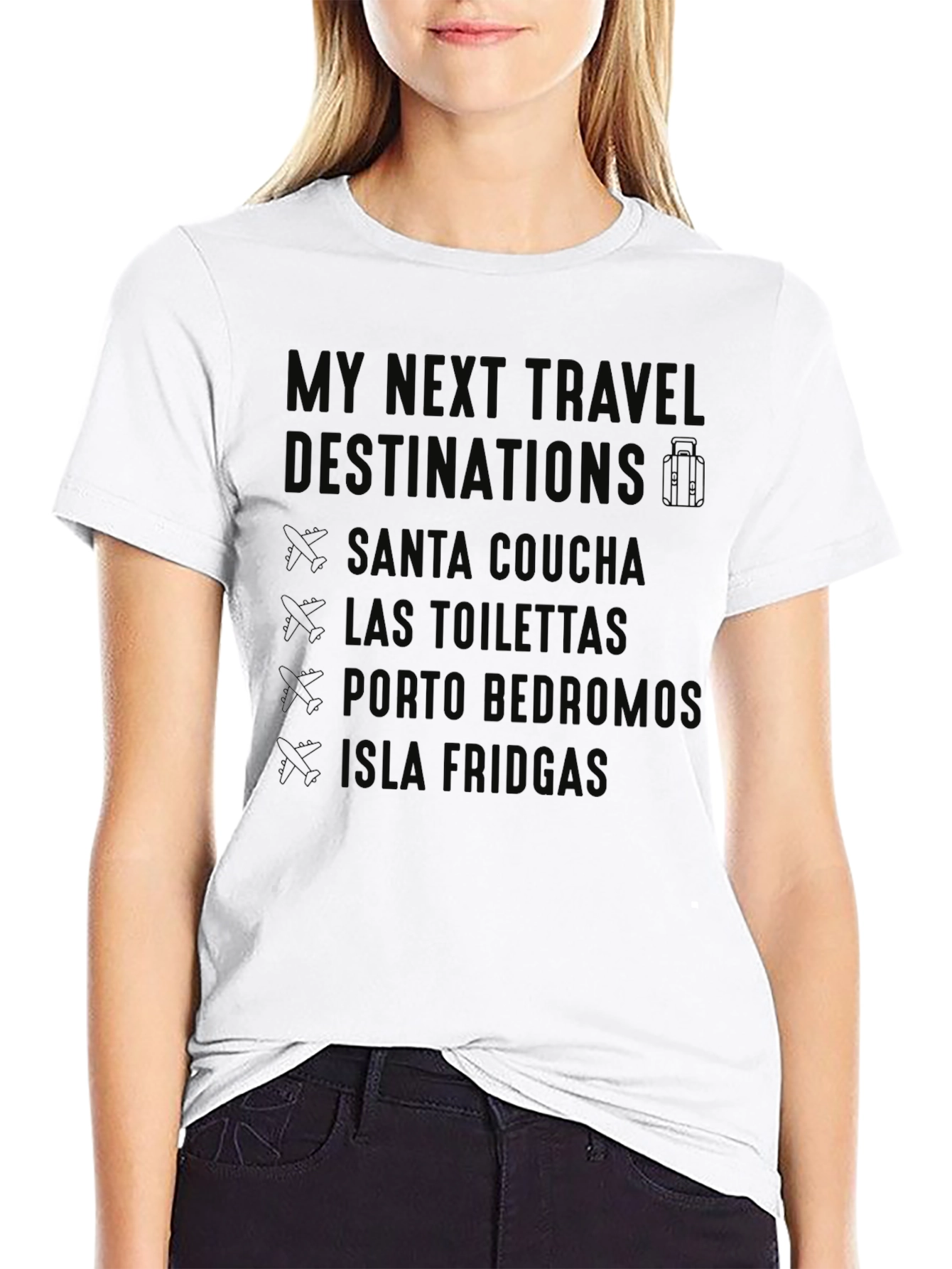 Funny Travel Destination T-Shirt