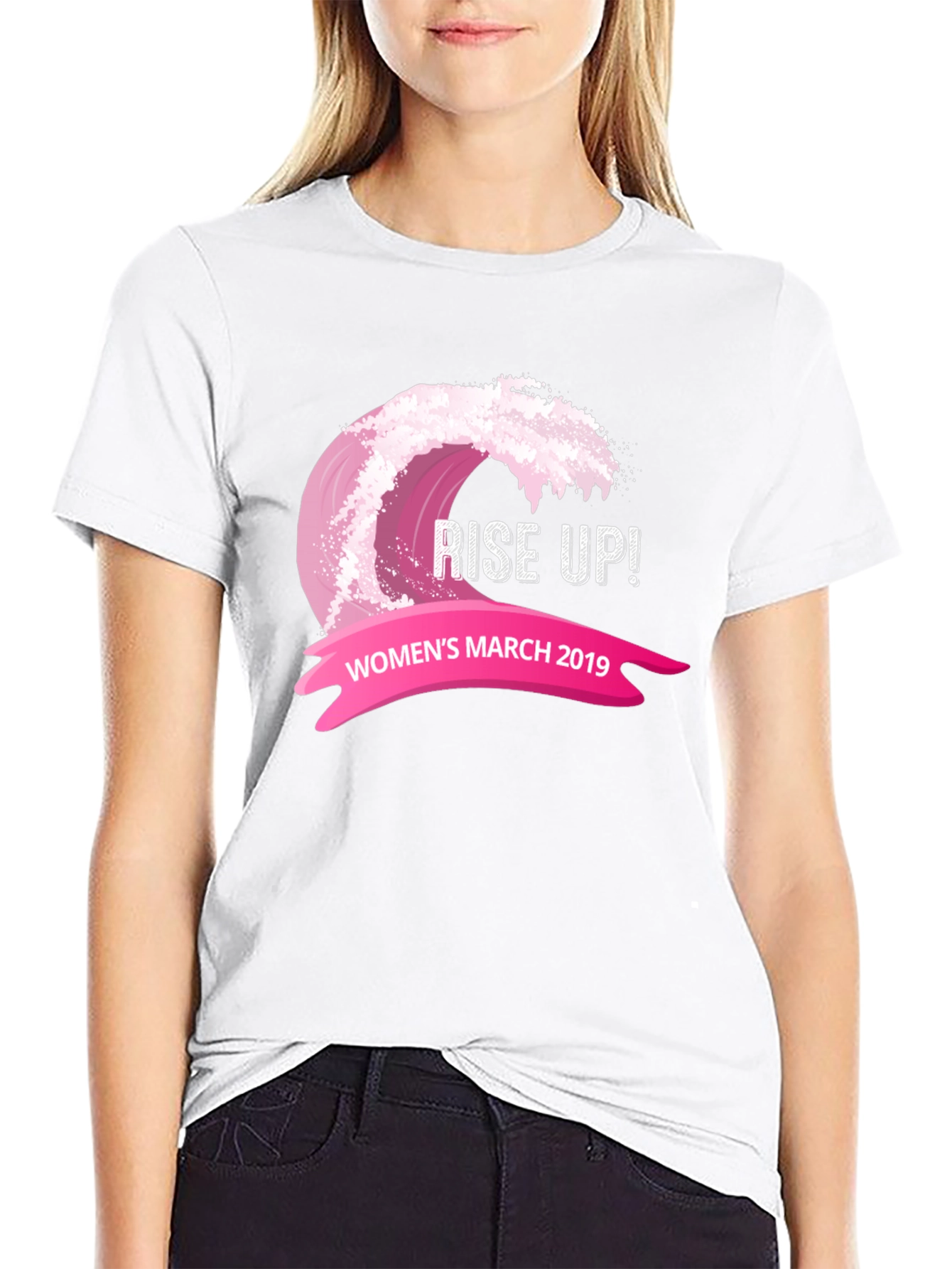 Rise Up Womens March 2019 T-Shirt