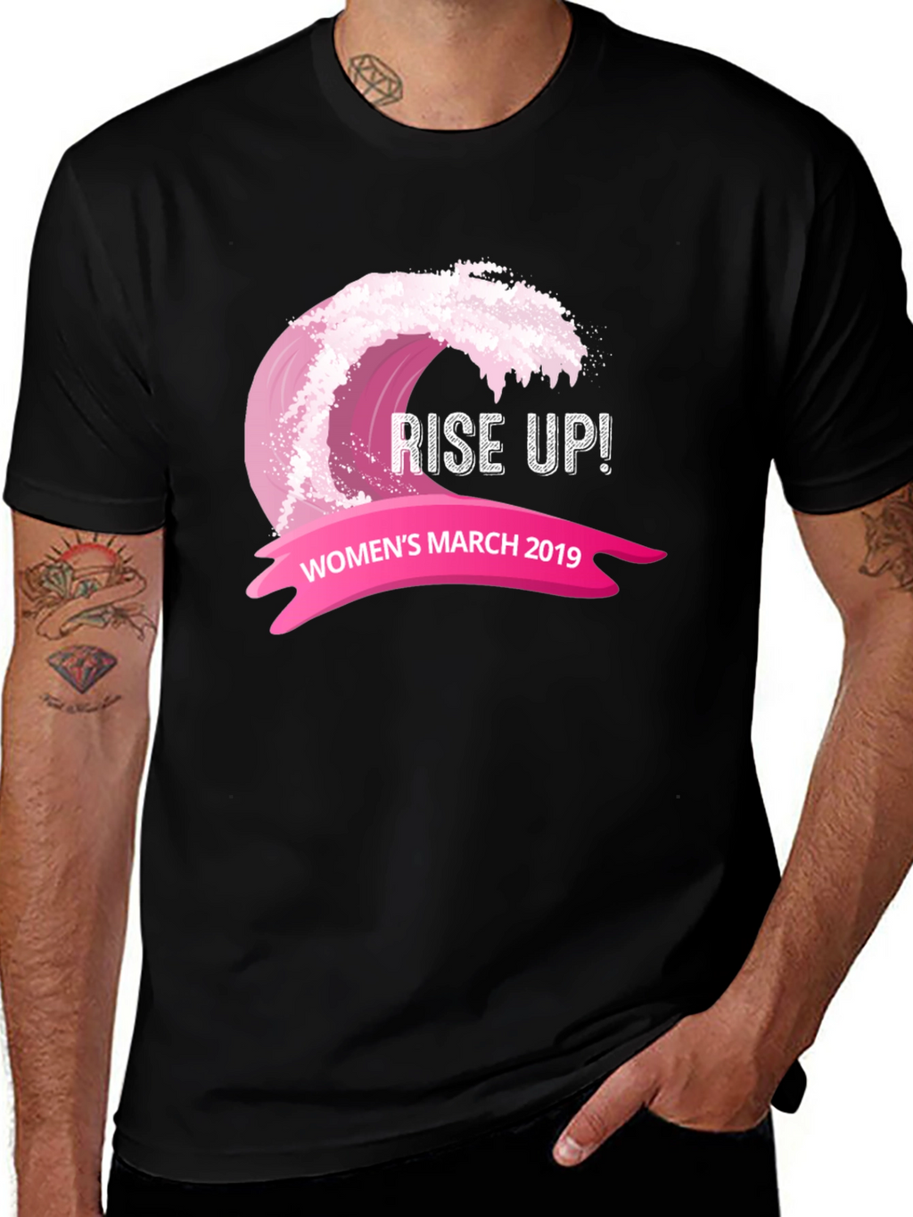 Rise Up Womens March 2019 T-Shirt