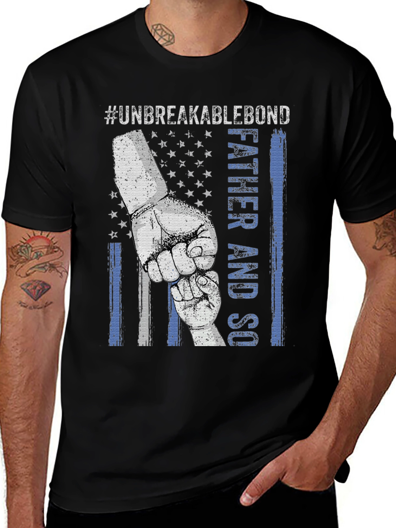 Unbreakable Bond Father and Son T-Shirt